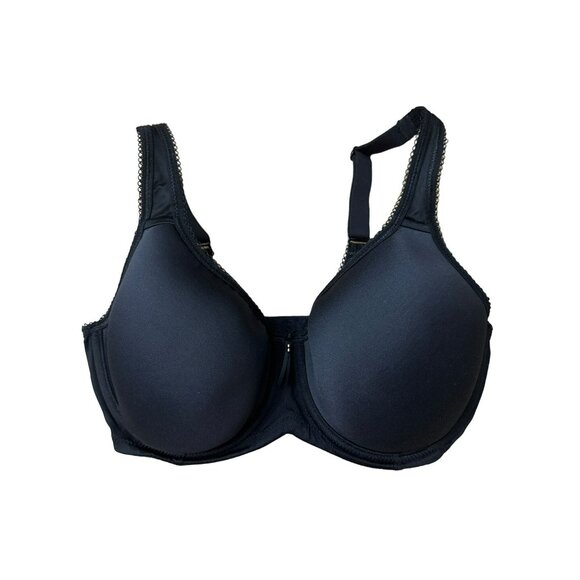 Wacoal Basic Beauty Underwire Black Bra Size 32DD Style 853192 Women's T-Shirt - Picture 1 of 7